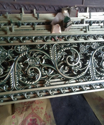 Lan can nhôm đúc 02