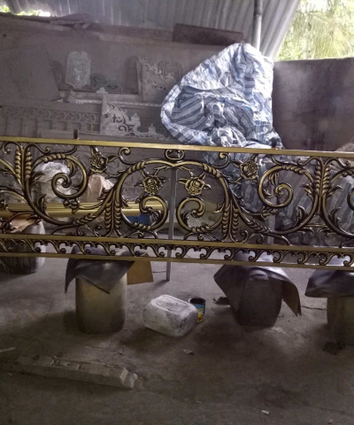 Lan can nhôm đúc 03