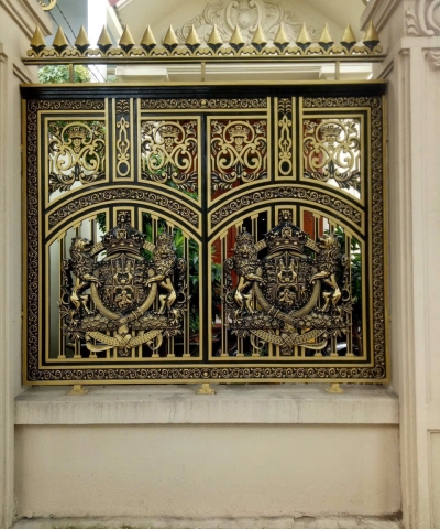 Hàng rào cổng đúc 01