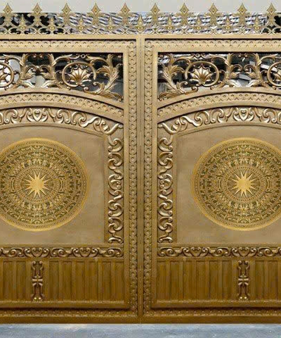 Cổng nhôm đúc hợp kim 01