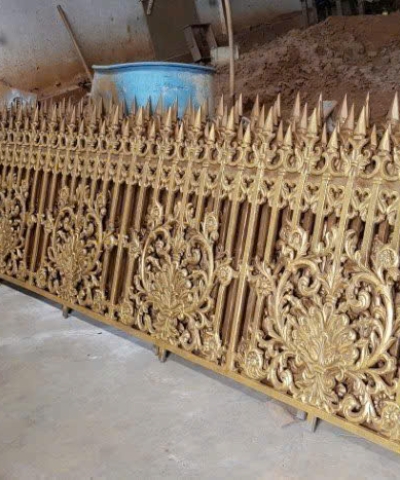 Hàng rào hợp kim nhôm đúc 